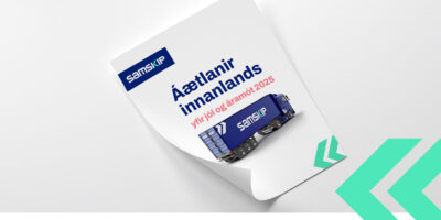 Áætlun í innanlands fyrir jól og áramót 2025