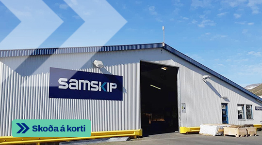 Samskip á Ísafirði
